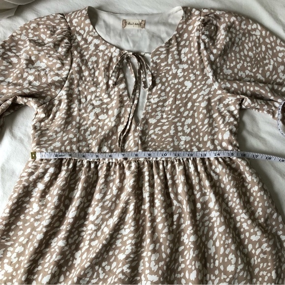 ALTAR’D State Printed Babydoll Mini Dress - Picture 7 of 12